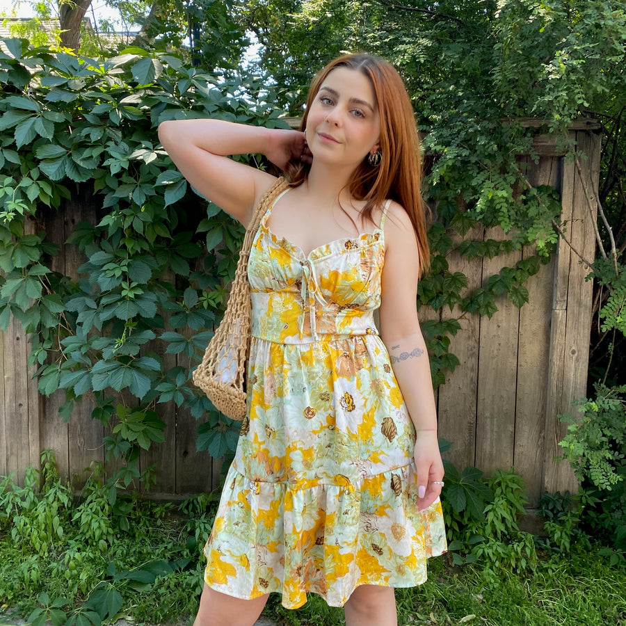 BEVERLY Floral Mini Dress