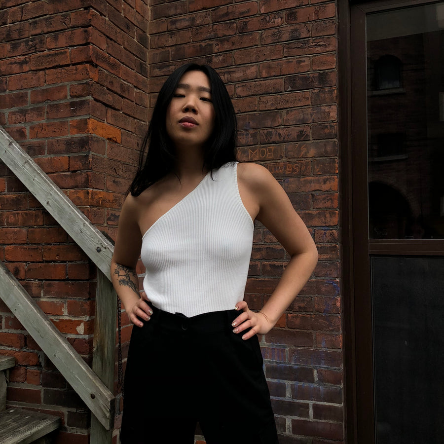 SCORPIO One Shoulder Tank