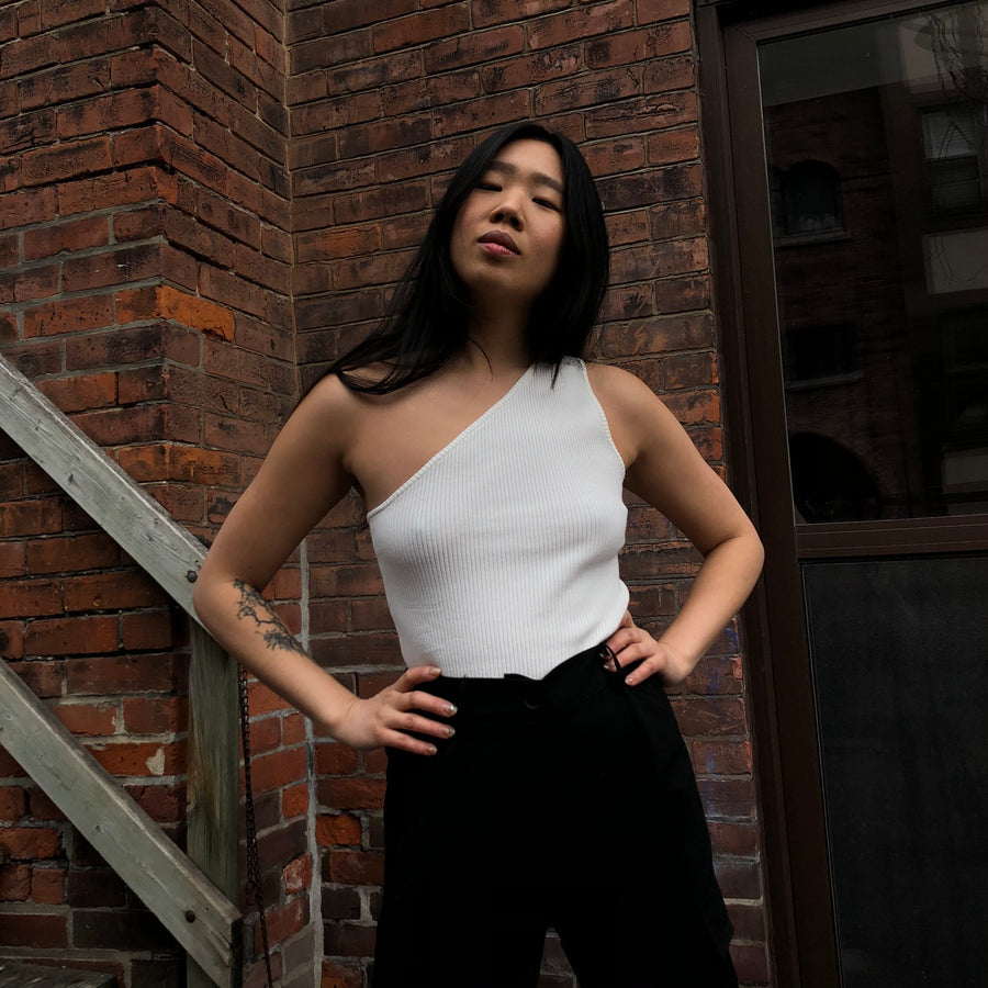 SCORPIO One Shoulder Tank