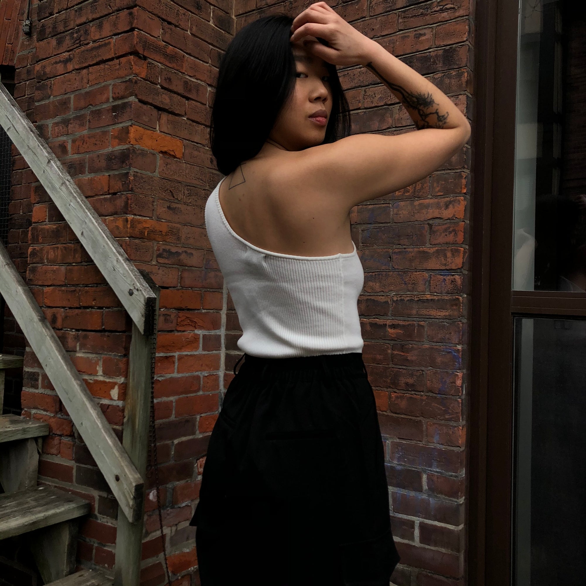 SCORPIO One Shoulder Tank