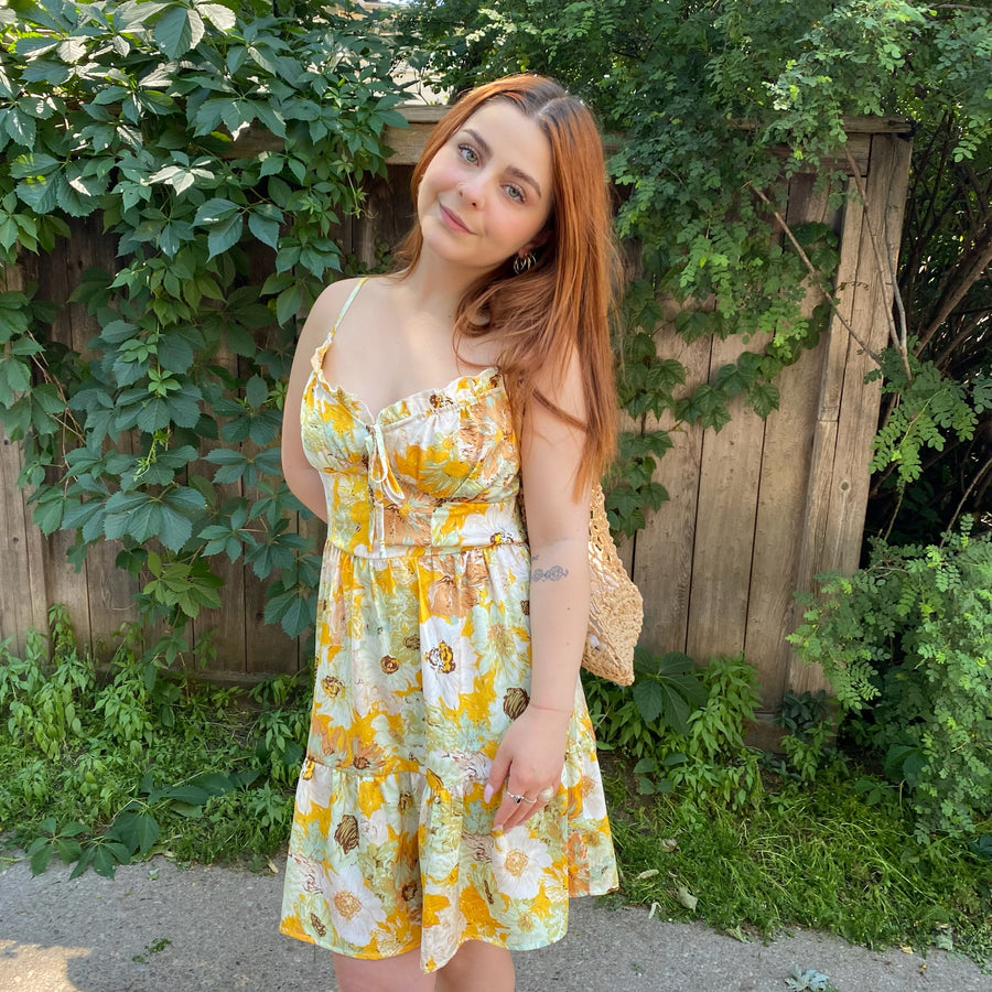 BEVERLY Floral Mini Dress