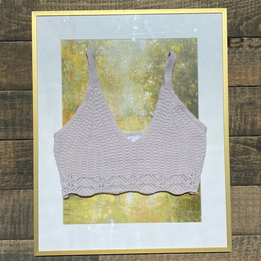 PADME Knit Bra Top