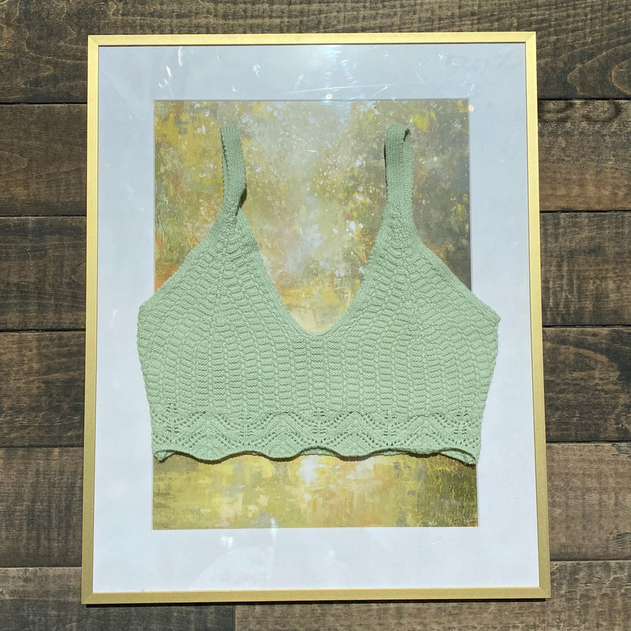 PADME Knit Bra Top