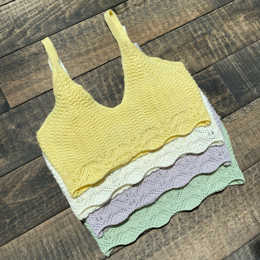 PADME Knit Bra Top