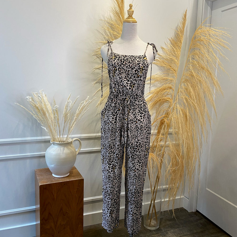 KLYNE Leopard Jumpsuit