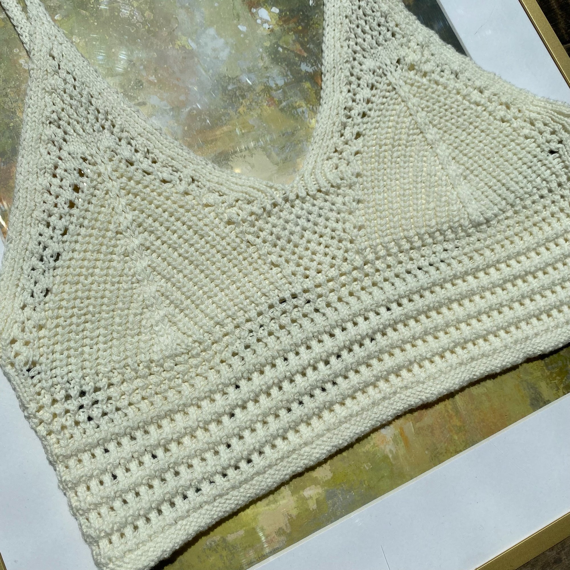 NAHLA Knit Crop Top