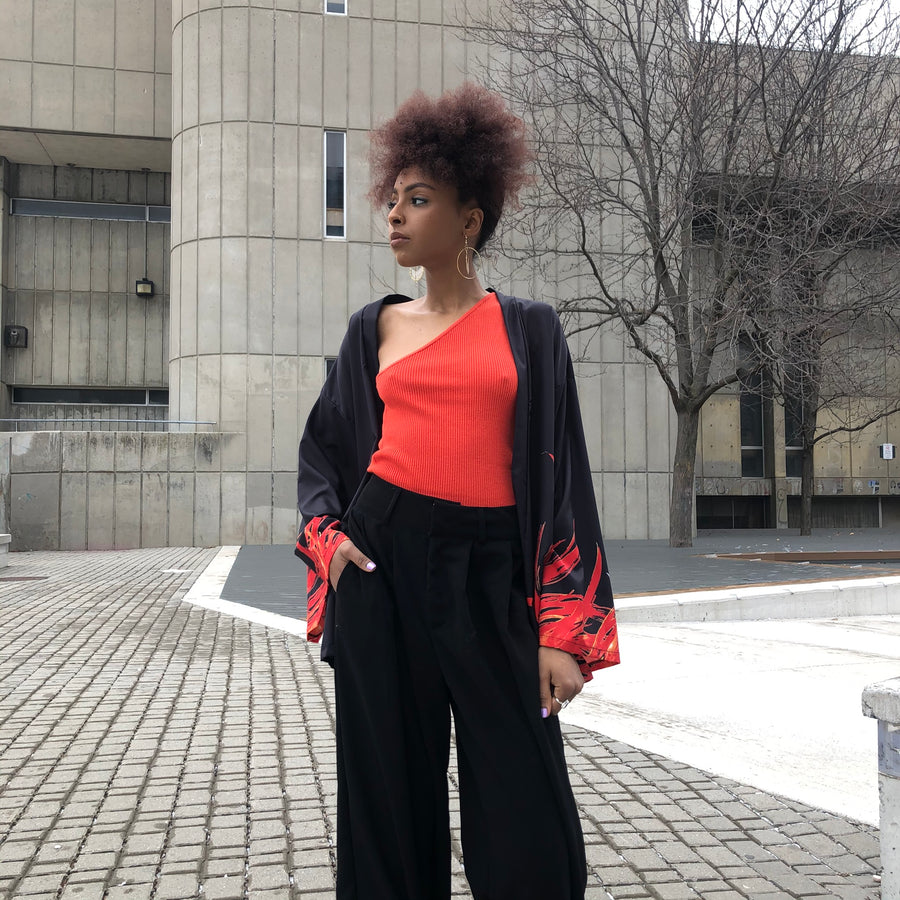 SCORPIO One Shoulder Tank