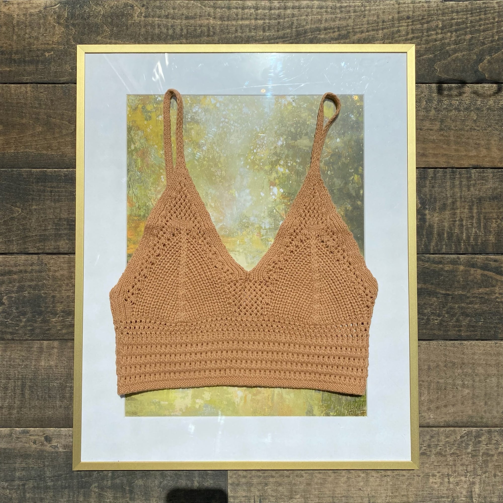 NAHLA Knit Crop Top