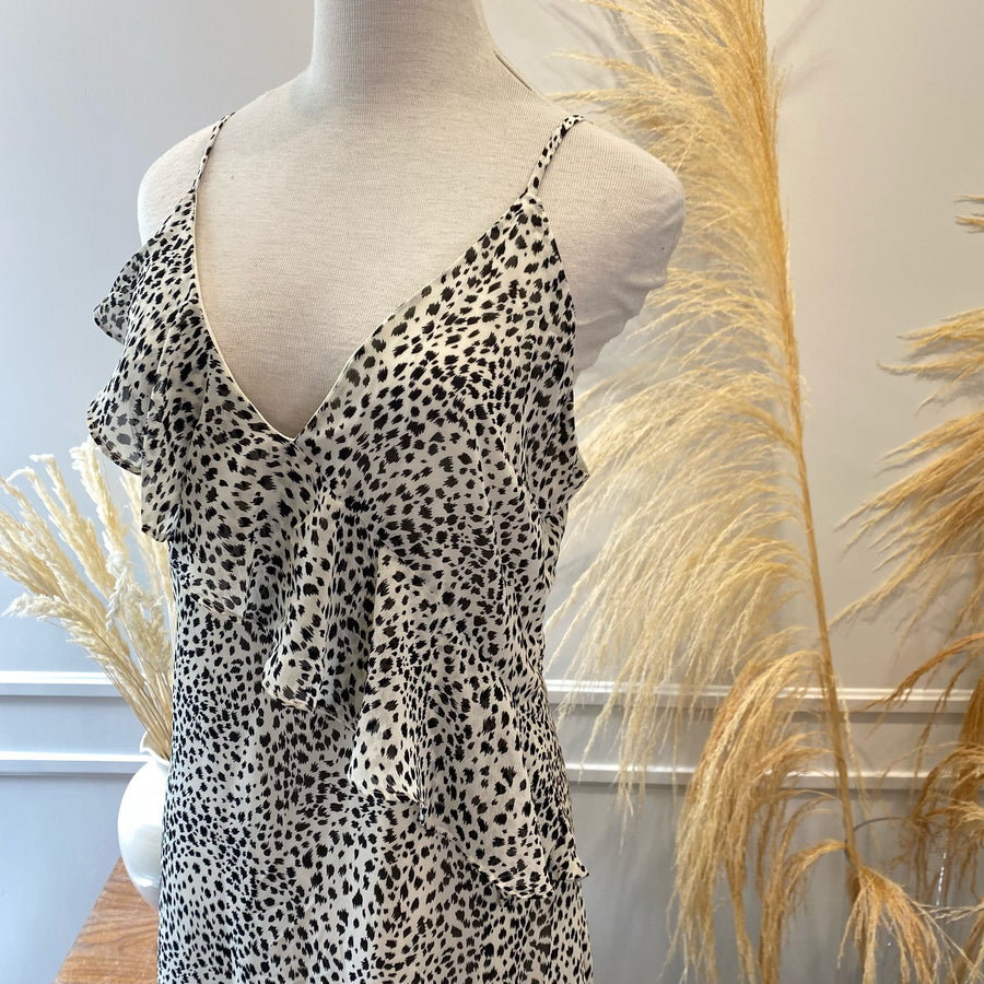 HARPER Print Mini Dress