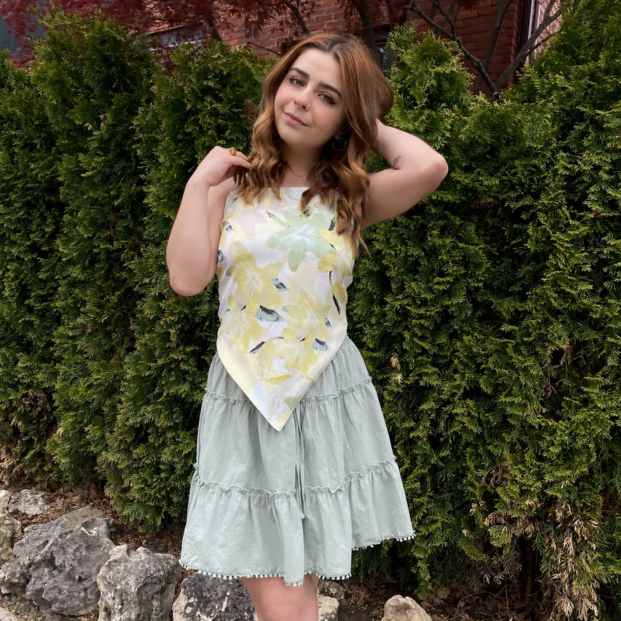 DAISY Ruffle Mini Skirt