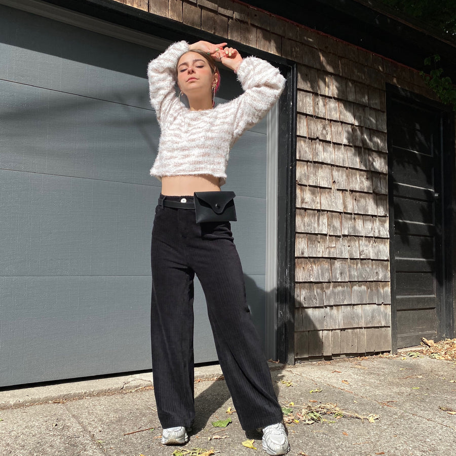 REMI High Waist Corduroy Pant