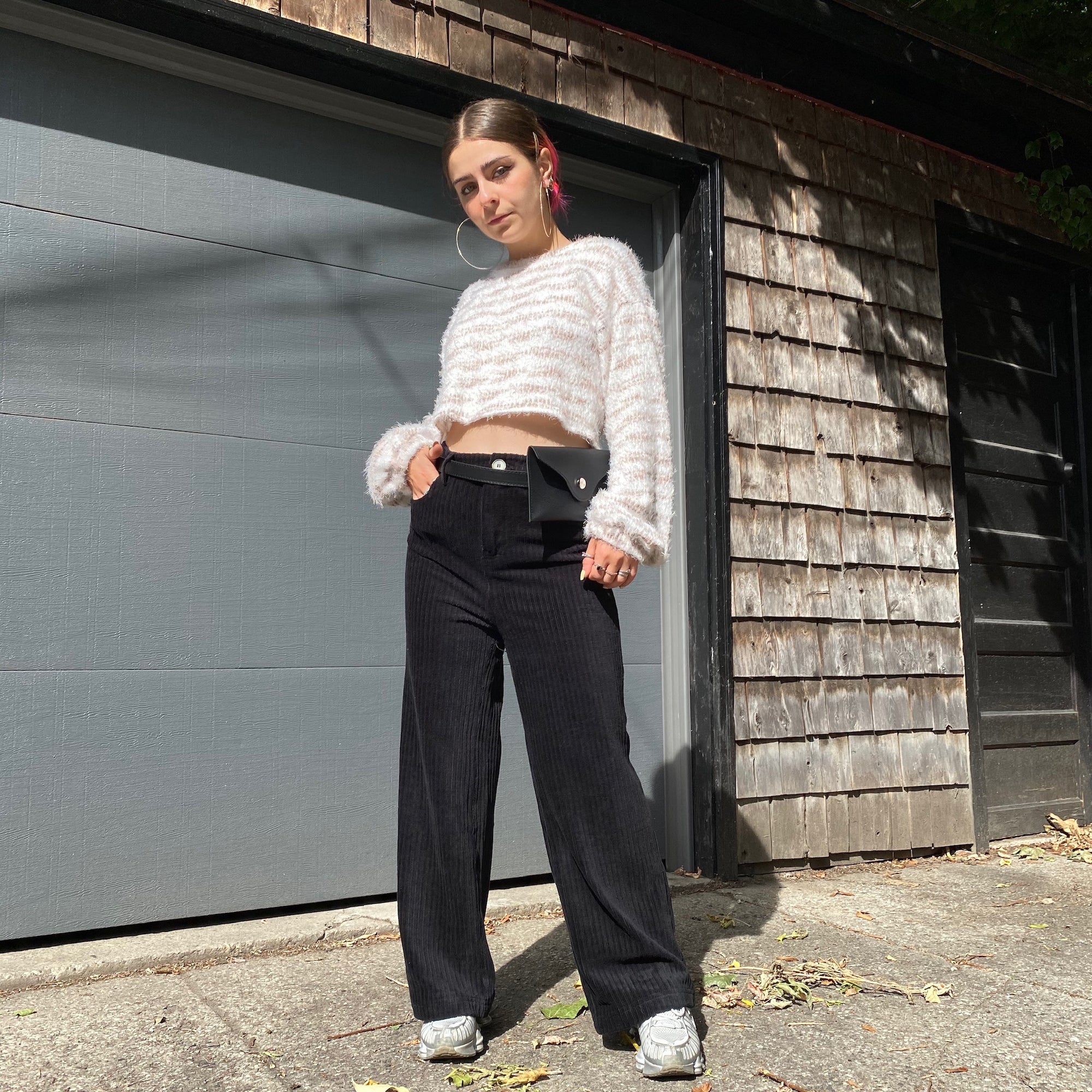 REMI High Waist Corduroy Pant