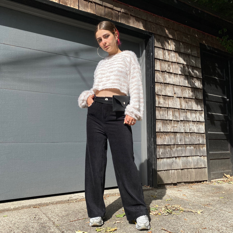 REMI High Waist Corduroy Pant