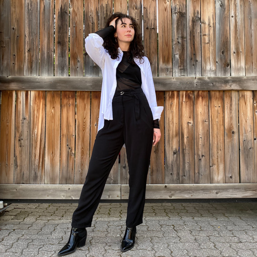 RONY Long Sleeve Mesh Top