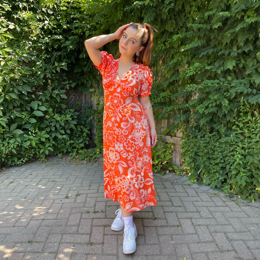 GABRIELLE Floral Dress