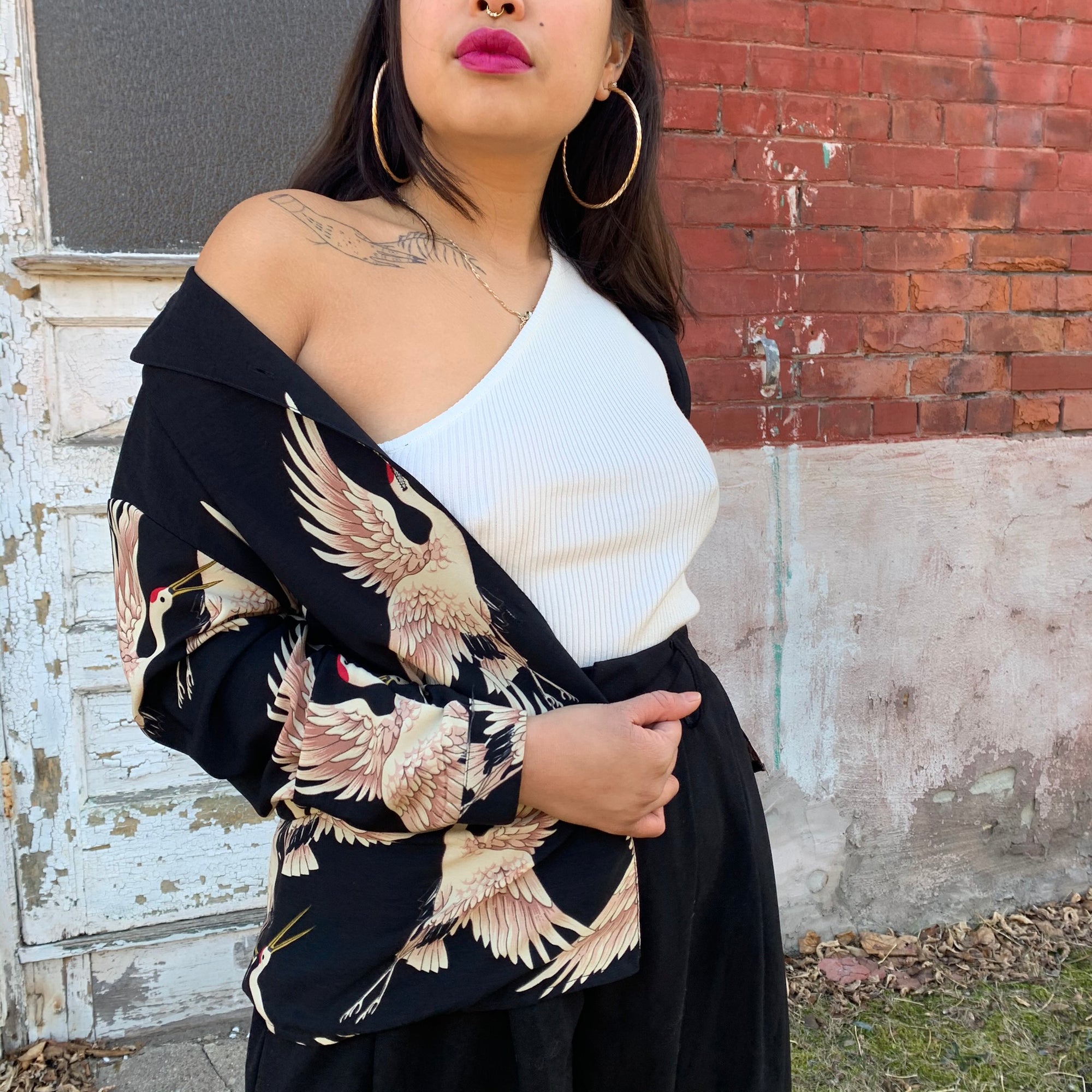 SCORPIO One Shoulder Tank