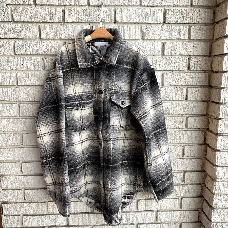 BROOKLYN Plaid Shacket