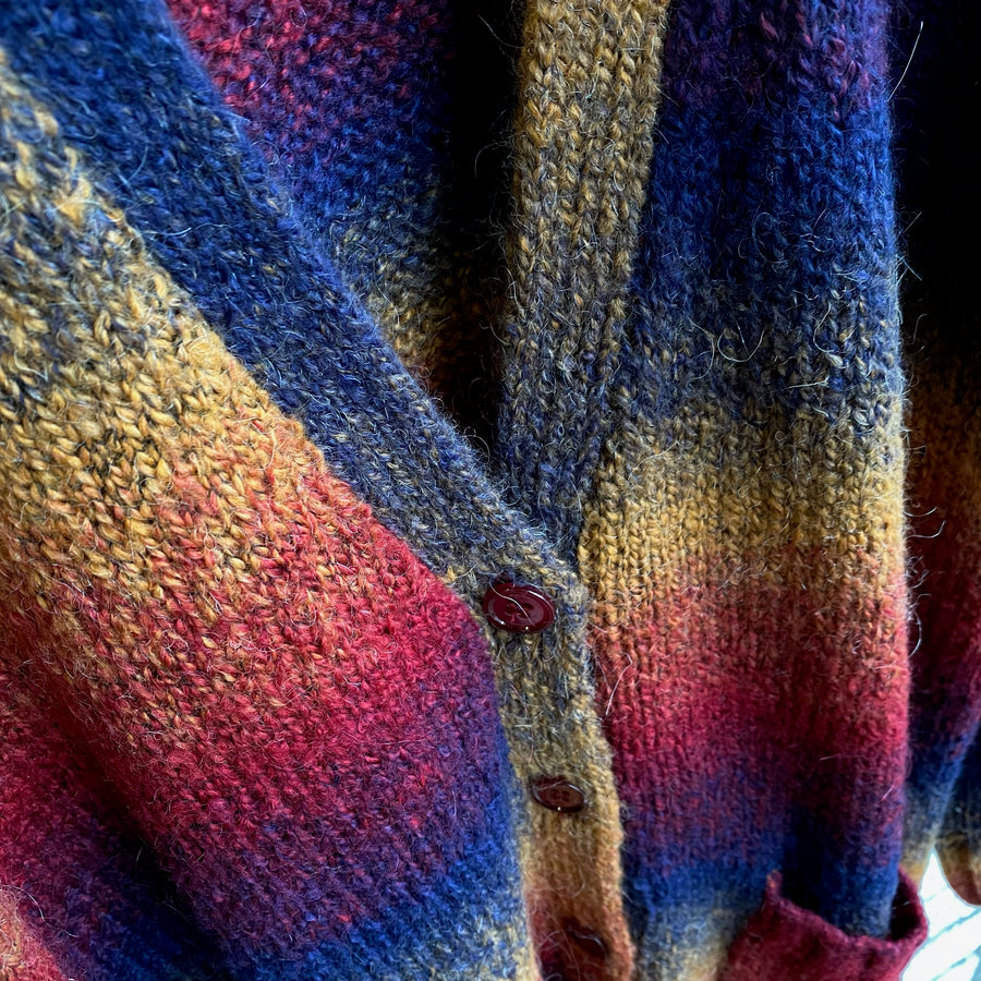 AYLA Colour Block Cardigan