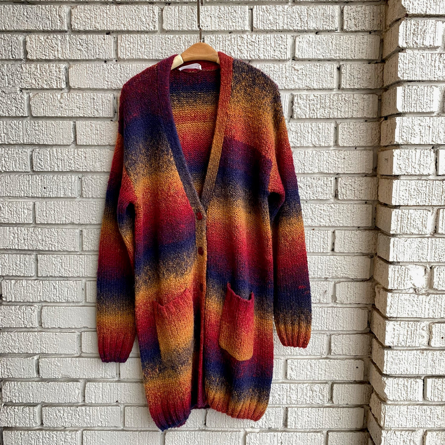 AYLA Colour Block Cardigan