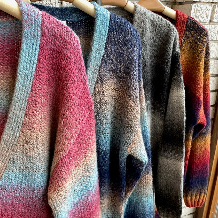 AYLA Colour Block Cardigan