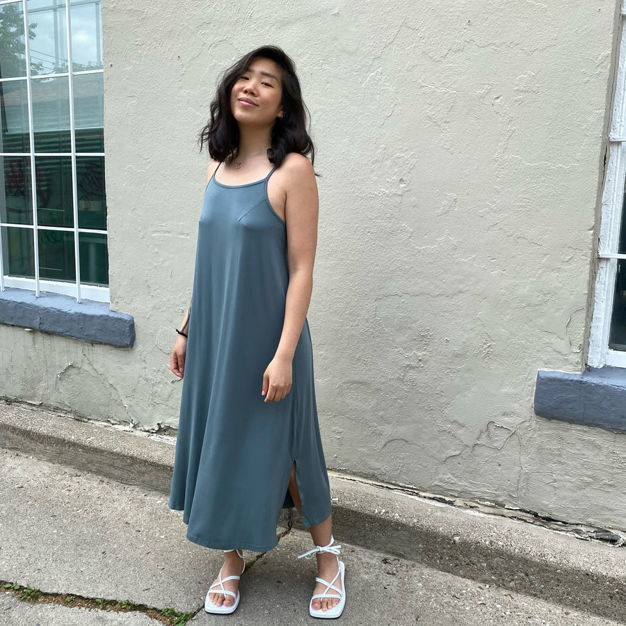 EBE Scoop Back Maxi Dress
