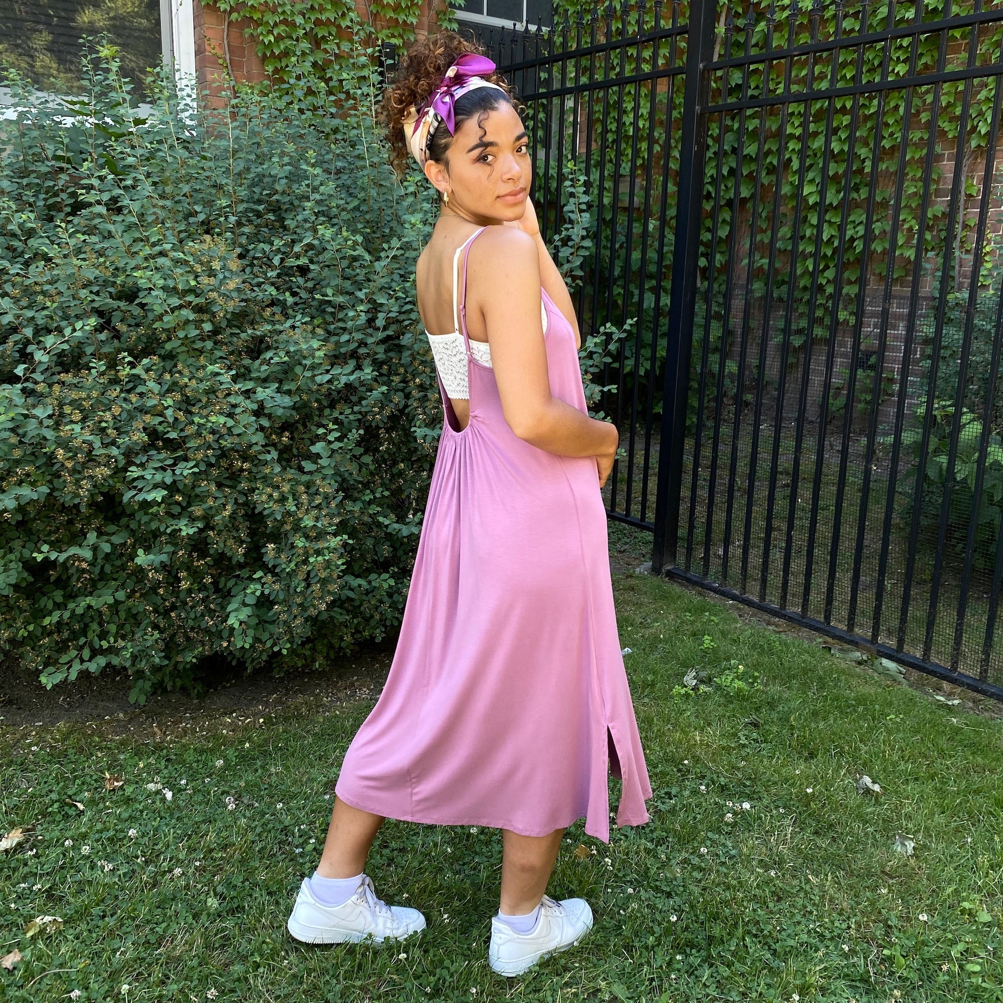 EBE Scoop Back Maxi Dress