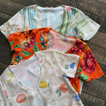 FLOR Short Sleeve Top