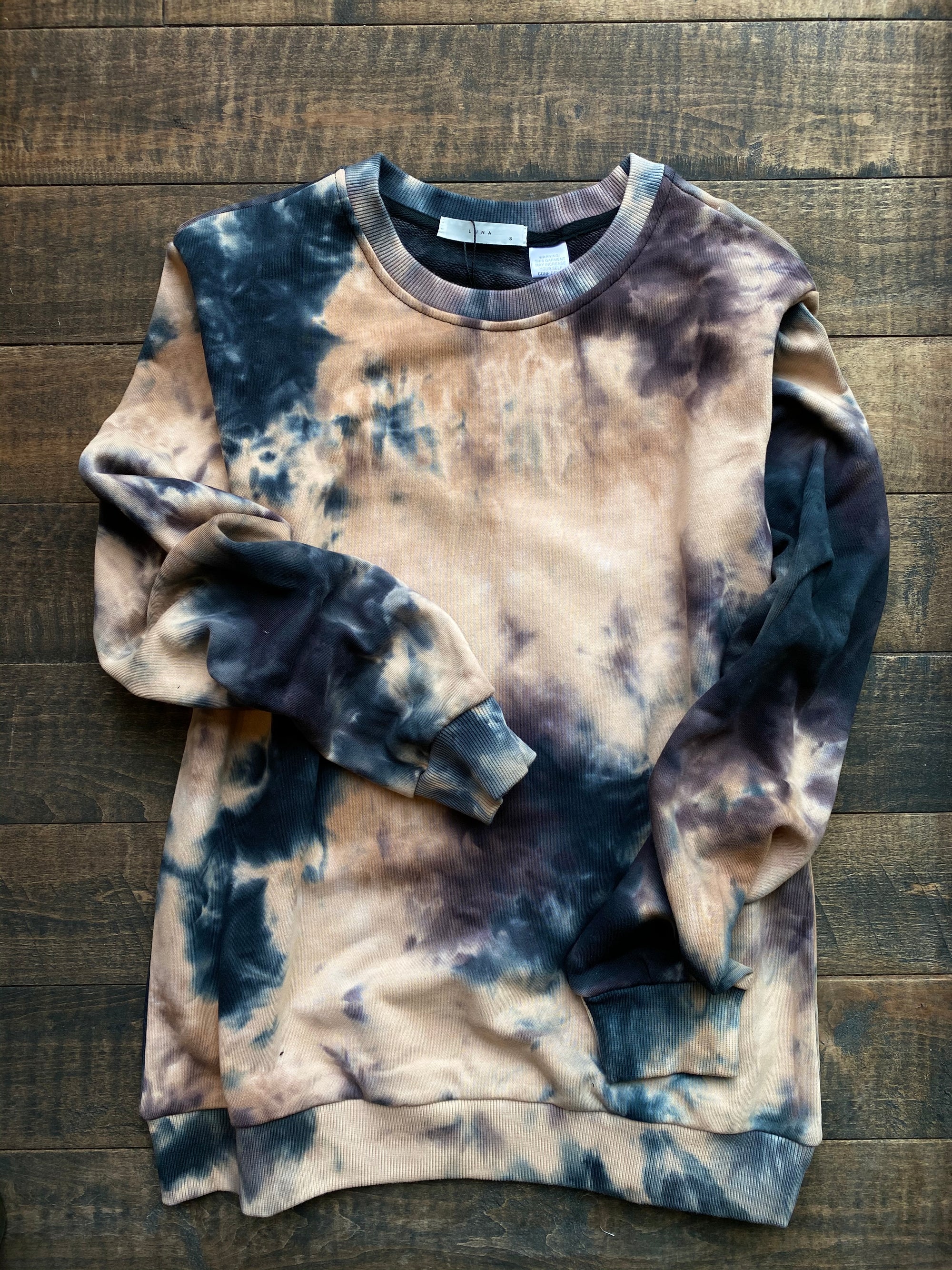 BENNY Tie Dye Crewneck Sweatshirt