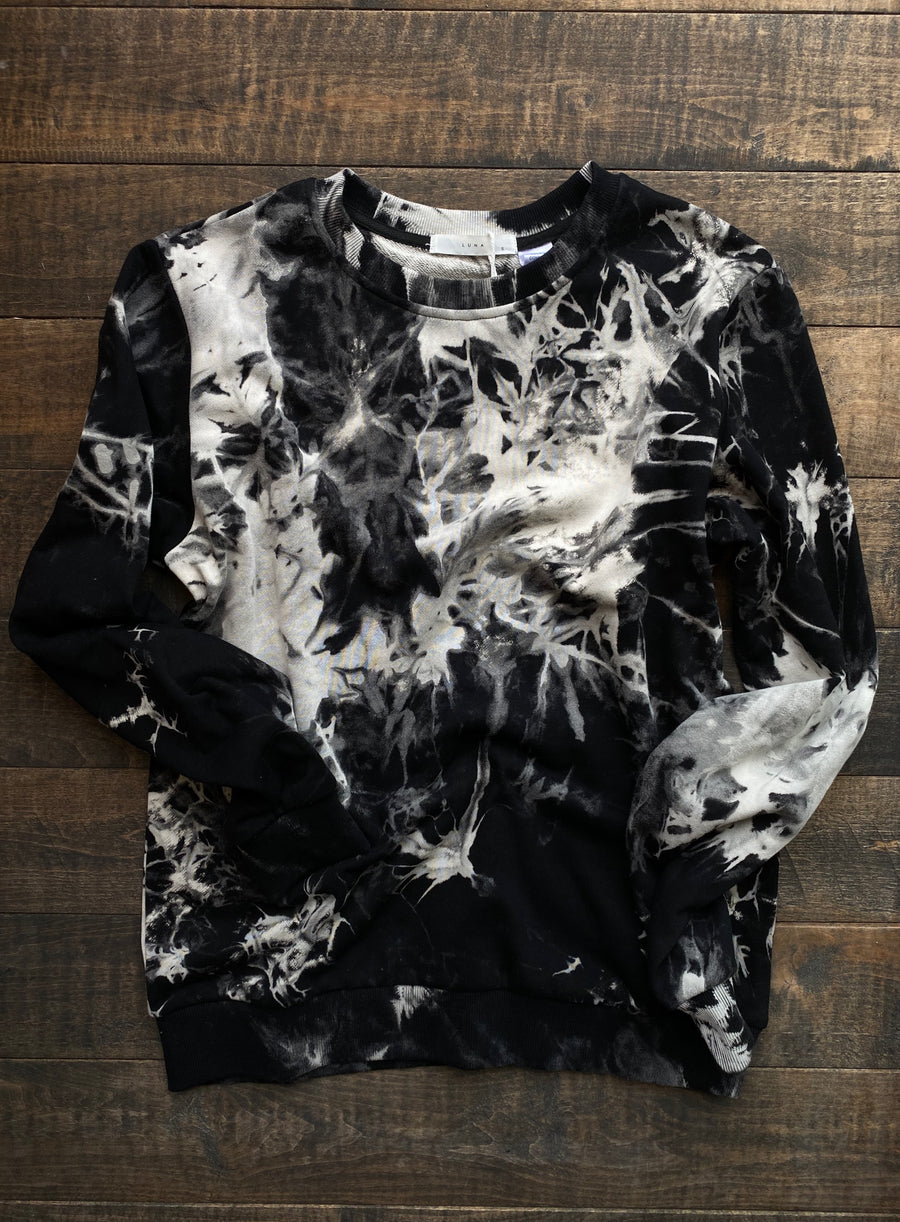 BENNY Tie Dye Crewneck Sweatshirt