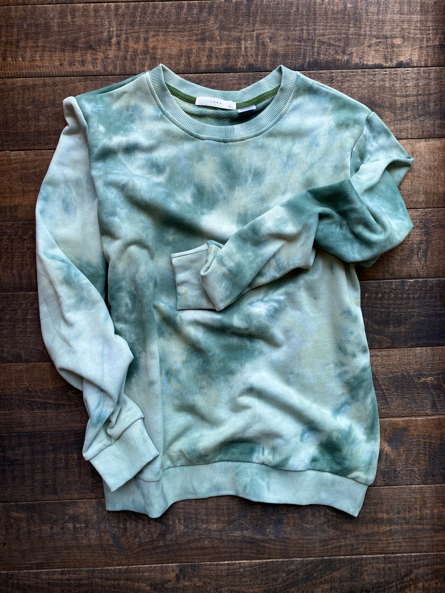 BENNY Tie Dye Crewneck Sweatshirt