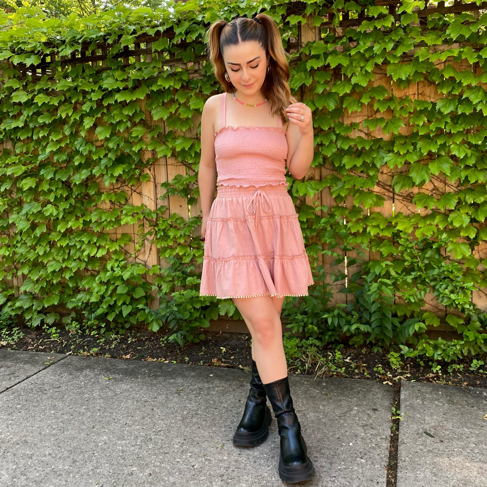 DAISY Ruffle Mini Skirt