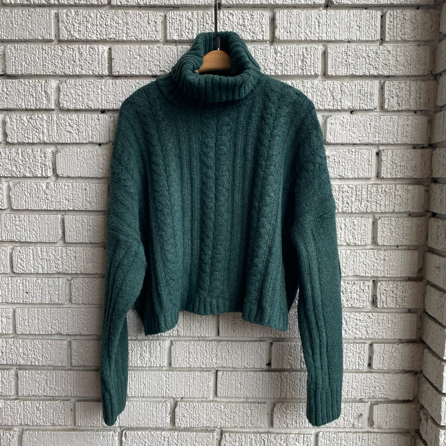 CHAI Boxy Turtleneck