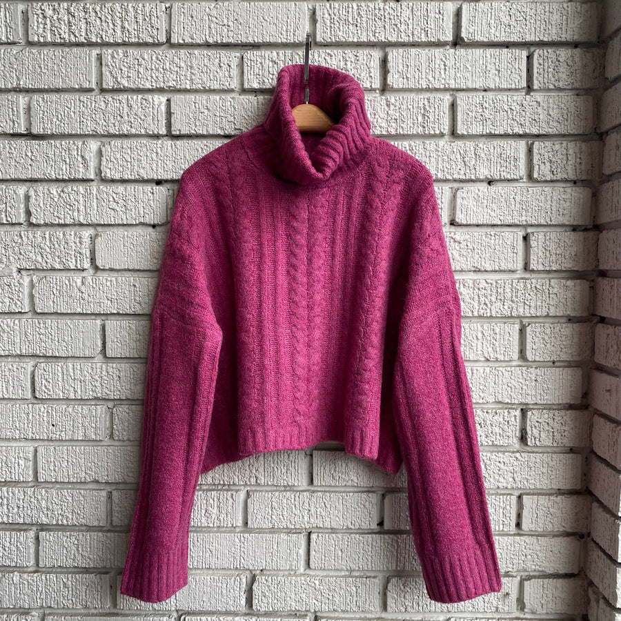 CHAI Boxy Turtleneck