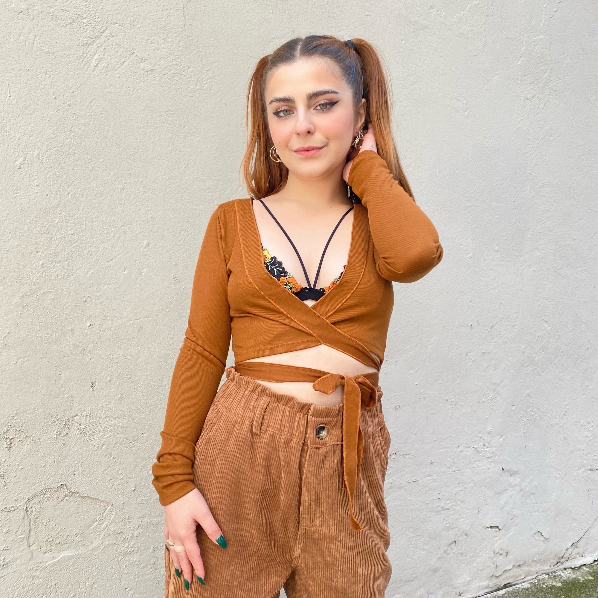HAYES Wrap Top