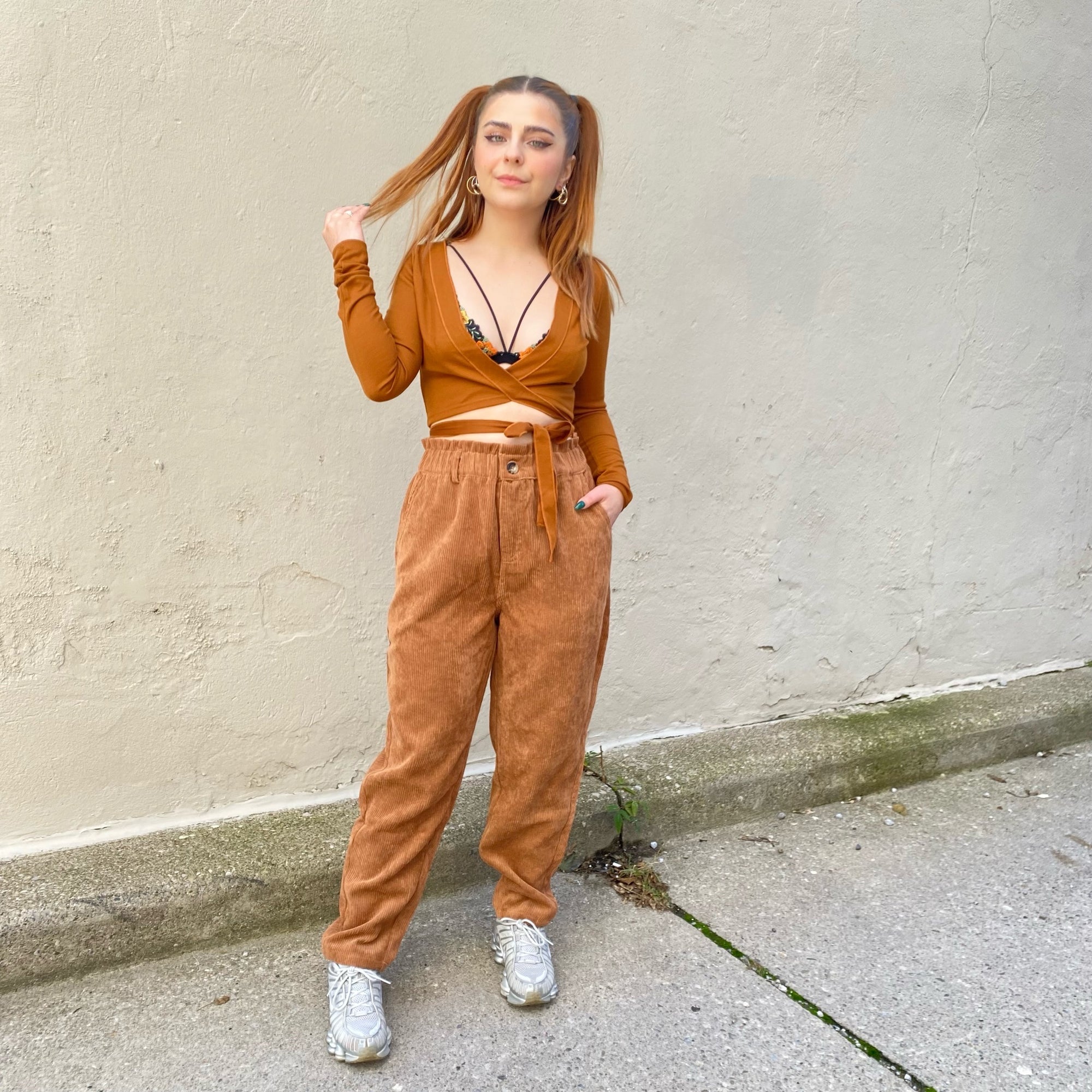 HAYES Wrap Top