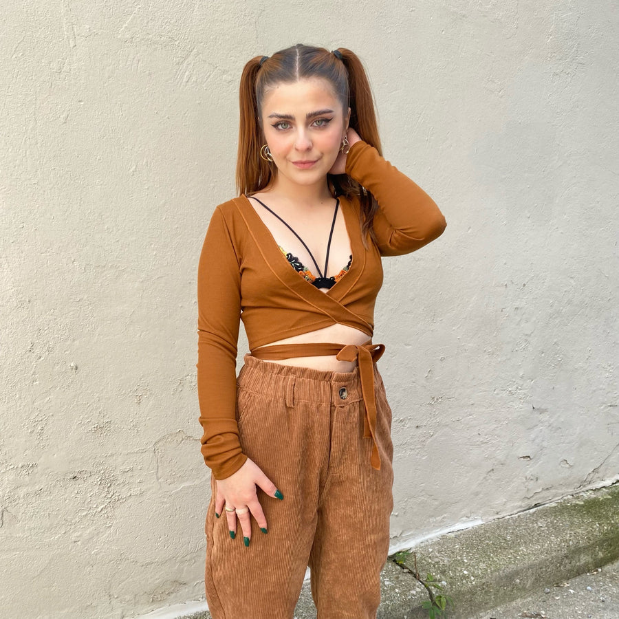 HAYES Wrap Top