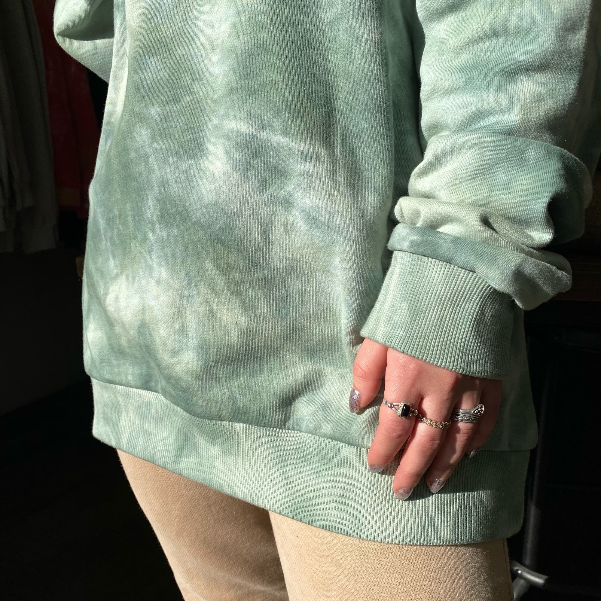 BENNY Tie Dye Crewneck Sweatshirt