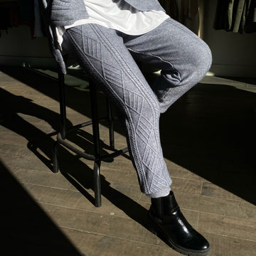 BECKY Detail Knit Jogger