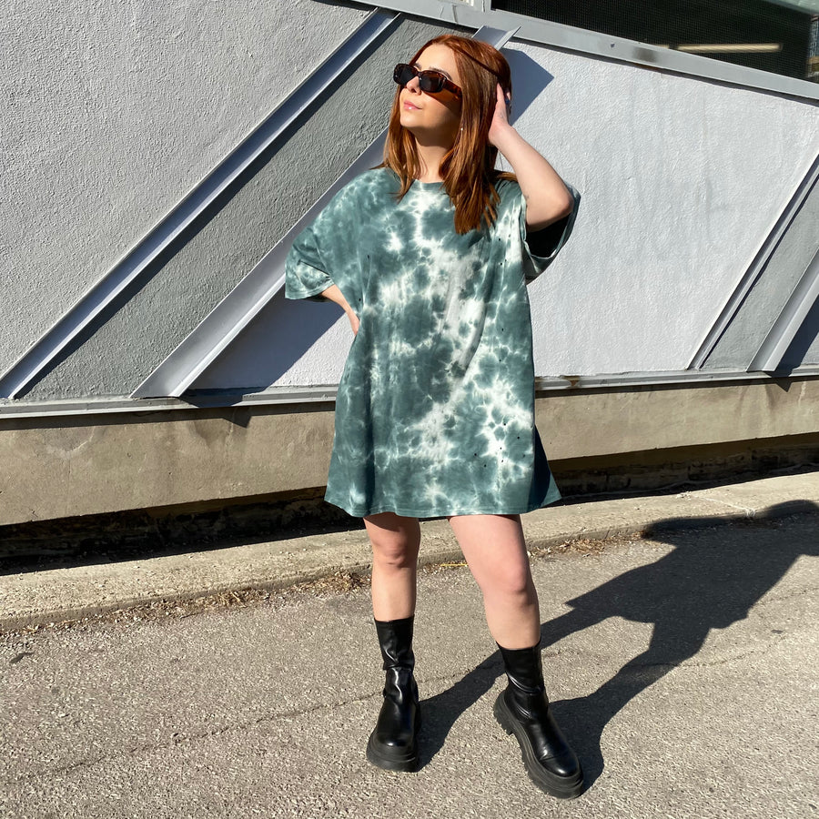BRYANT Tie Dye T-Shirt Dress