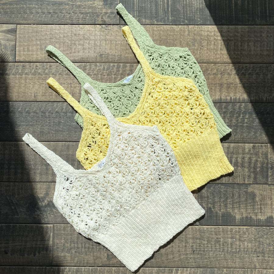 BAIA Crochet Tank