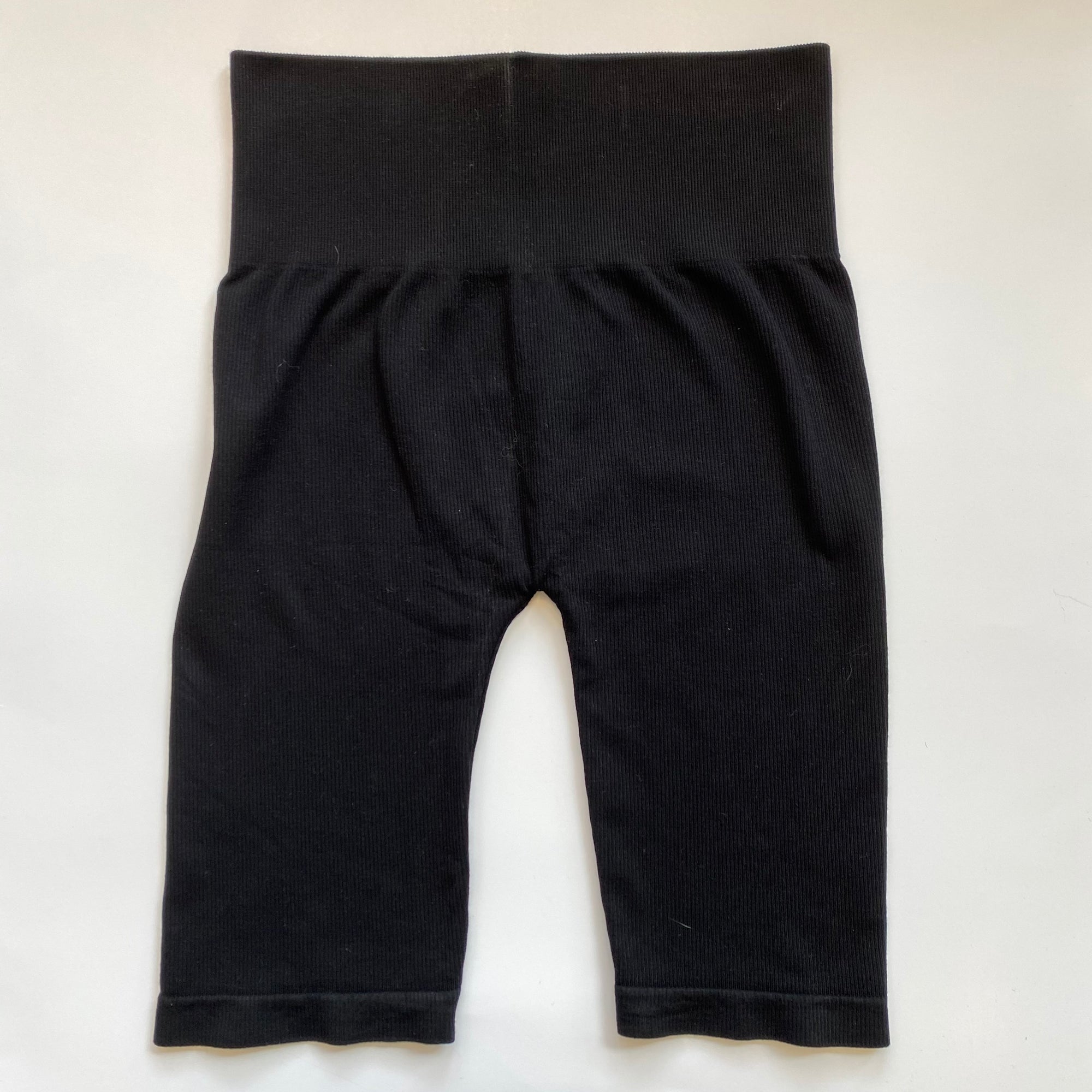 KIMBERLY High Waisted Ribbed Bike Shorts