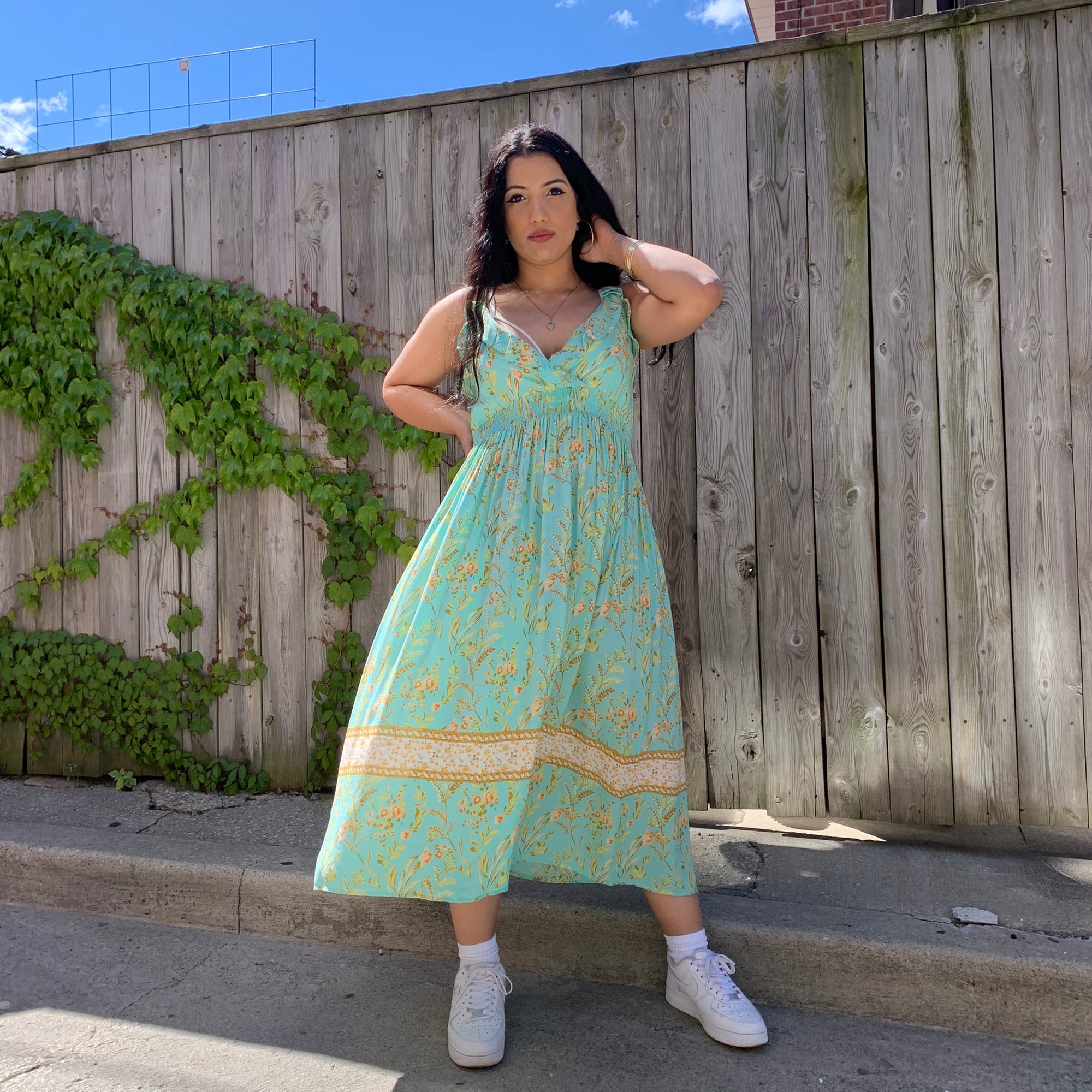 SAMARA Maxi Floral Dress