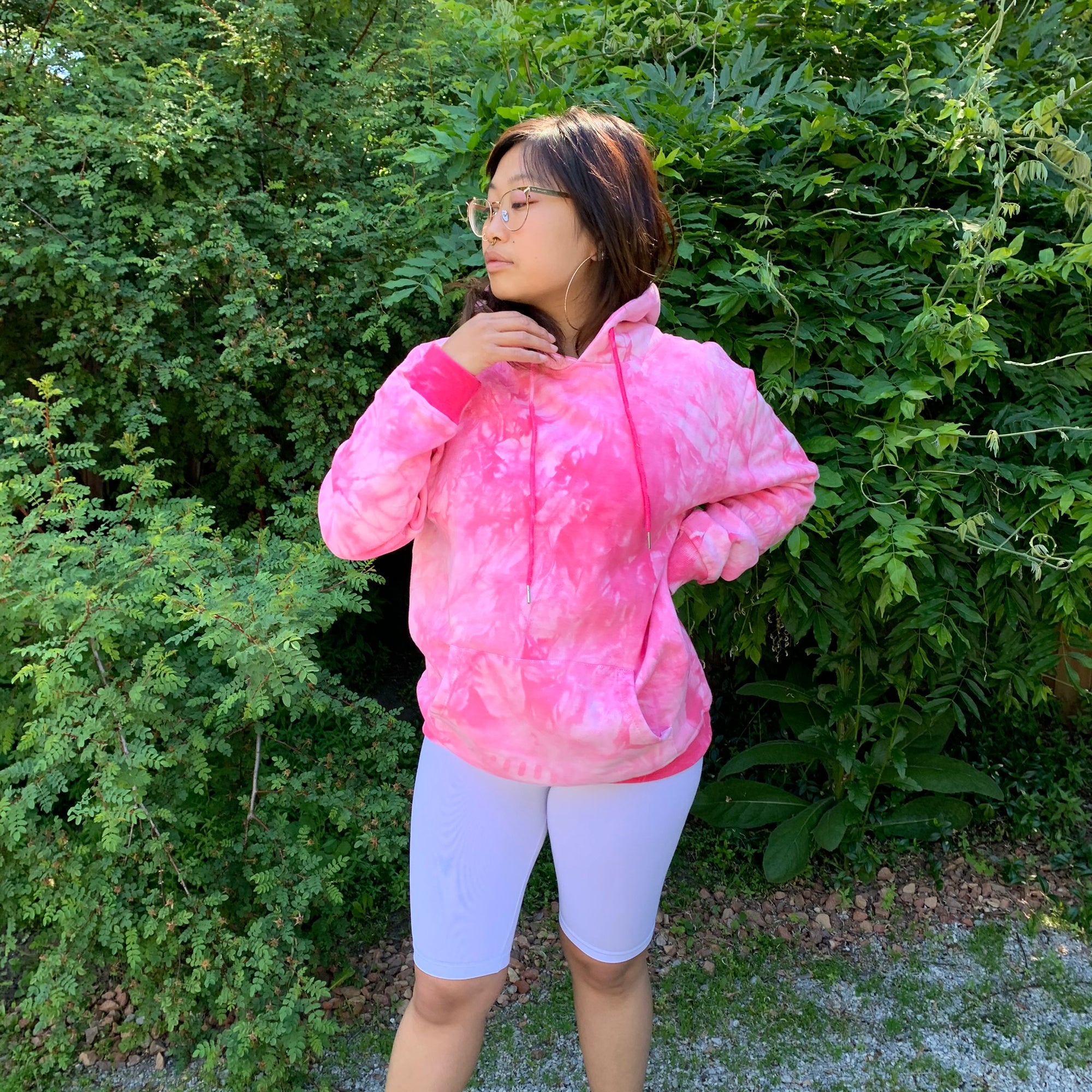 IN MY HOODIE Tie Dye Hoodie