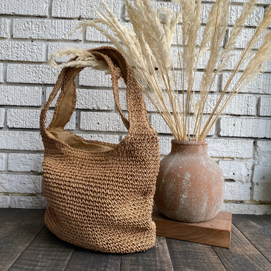 SOFIA Straw Tote Bag
