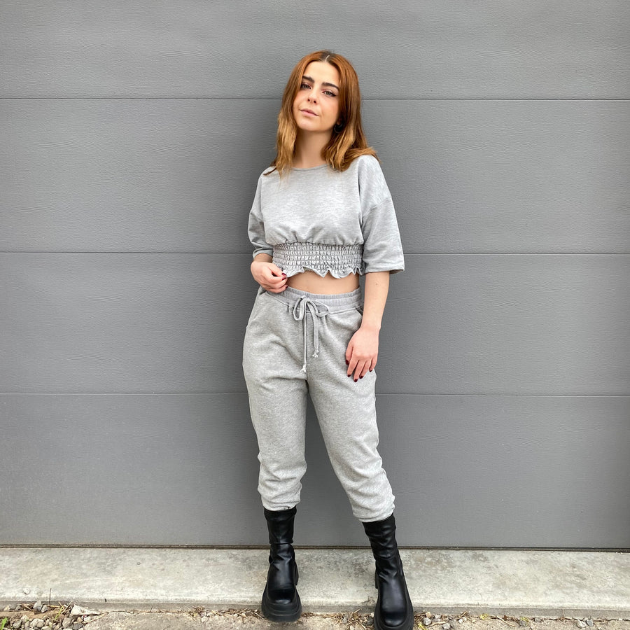 RUTHIE Ruche Waist Top