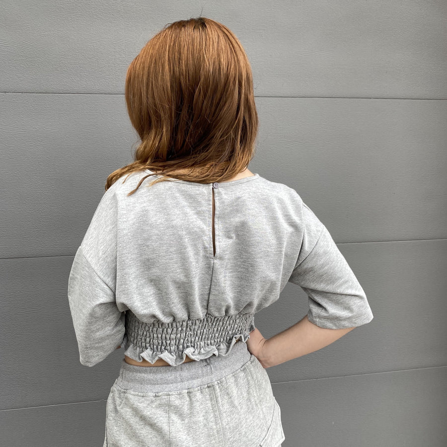 RUTHIE Ruche Waist Top