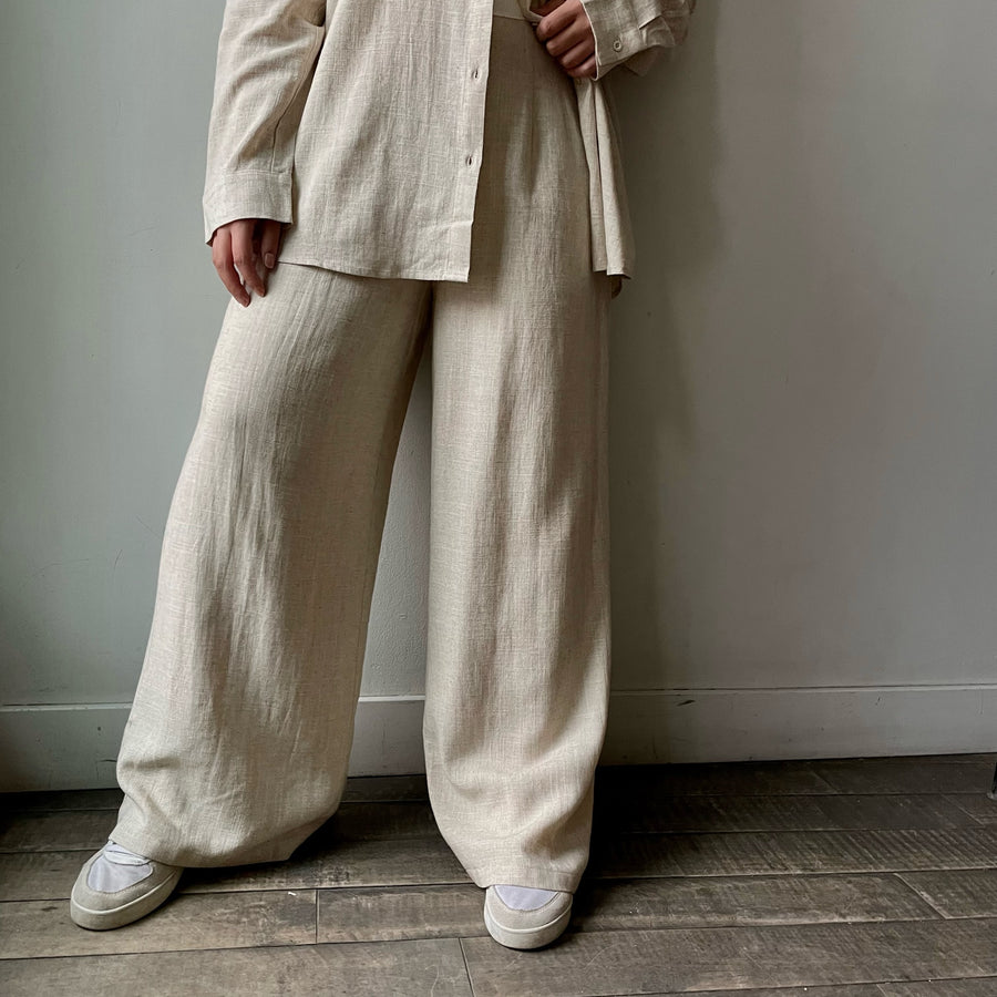 SAINT TROPEZ Wide Leg Pants
