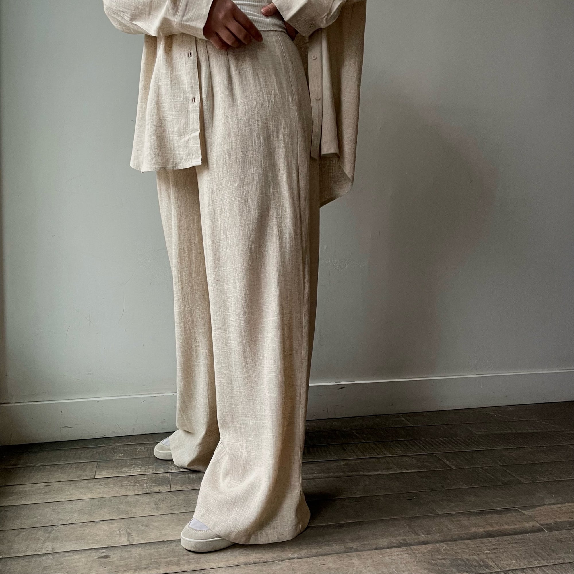 SAINT TROPEZ Wide Leg Pants