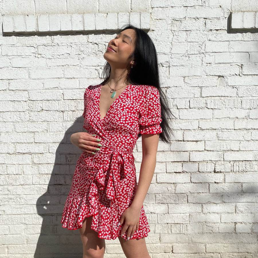 MOIRA Floral Mini Dress