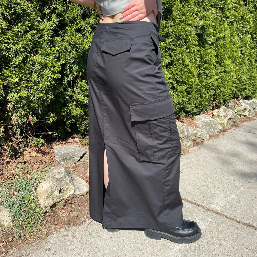REMMIE Cargo Maxi Skirt